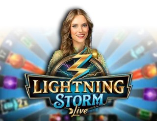 Lightning Storm logo by Evolution Fatbet Casino