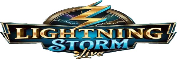 Lightning Storm logo by Evolution at Fatbet Casino
