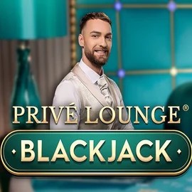 Privé Lounge Blackjack slot logo by Pragmatic Play at Fatbet Casino