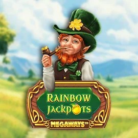 Rainbow Jackpots Megaways logo by Red Tiger Gaming at Fatbet Casino