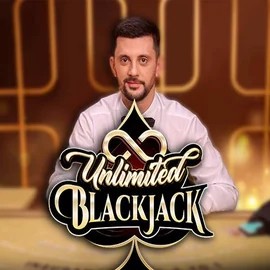 Unlimited Blackjack game by Ezugi – logo hosted on Fatbet Casino